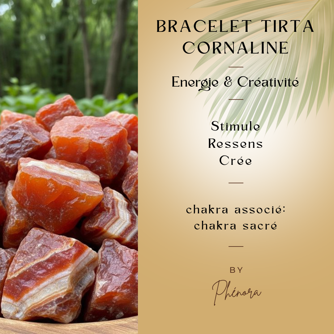 Bracelet Tirta - Cornaline