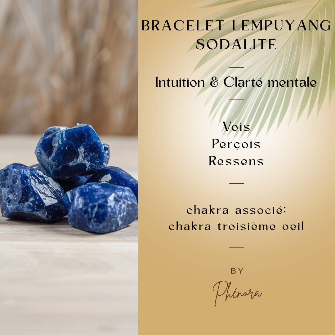 Bracelet Lempuyang - Sodalite