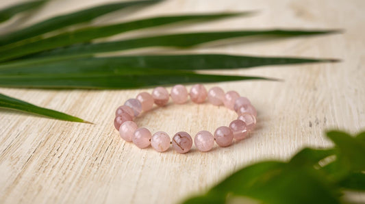 Bracelet Ubud - Quartz rose