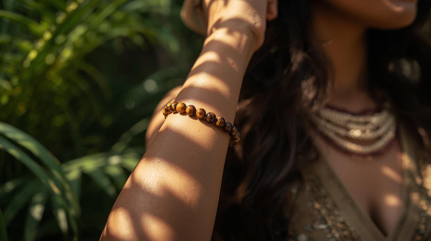 Bracelet Kintamani - Œil du Tigre