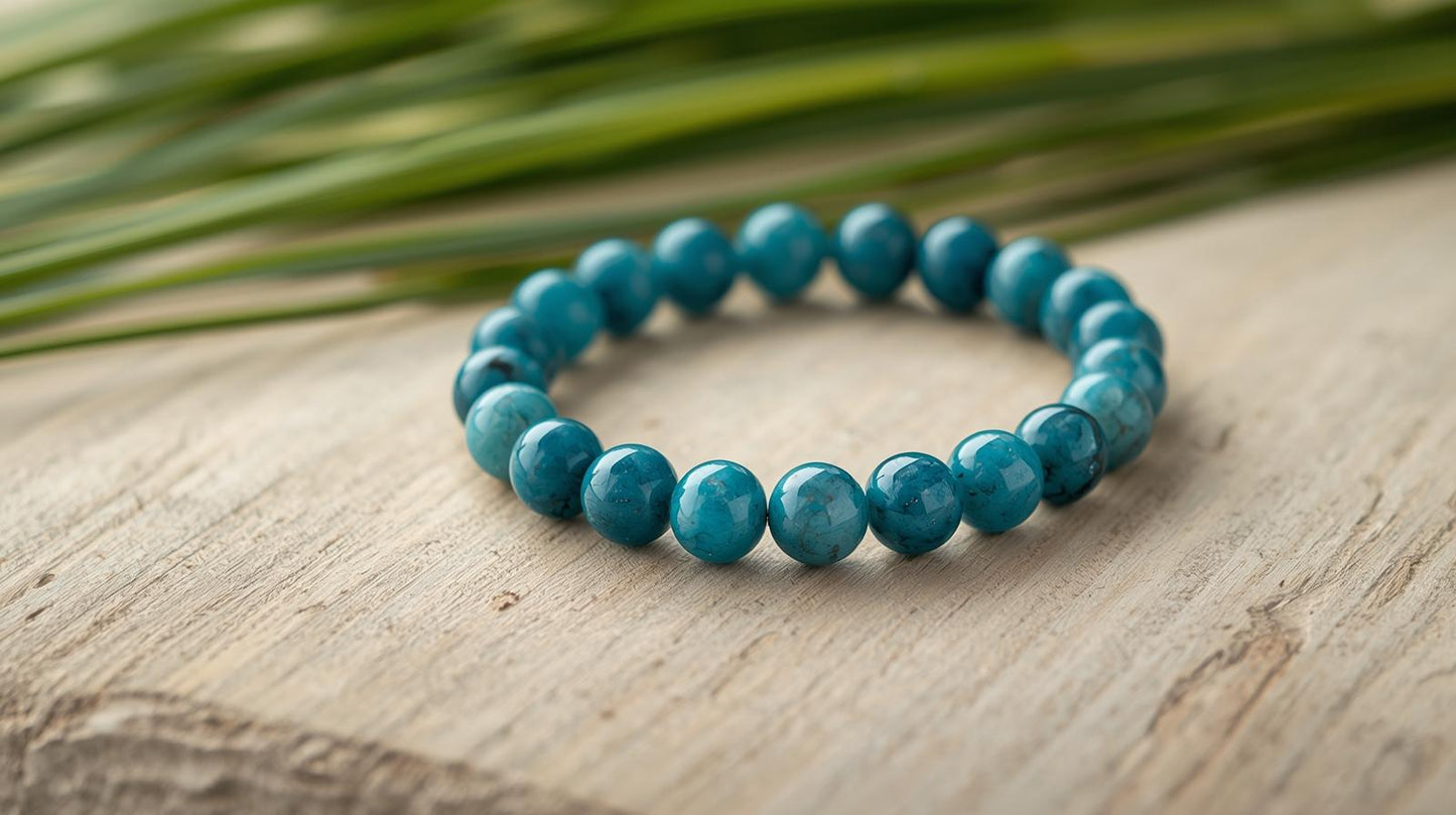 Bracelet Sanur - Apatite bleue