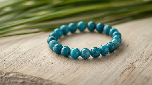 Bracelet Sanur - Apatite bleue